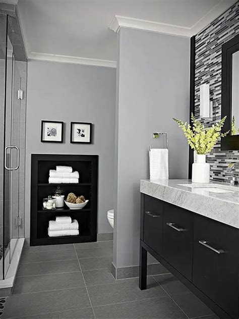 35+ Beautiful Gray Bathroom Ideas with Stylish Color Combinations