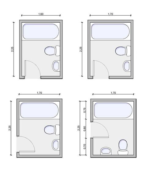 Bathroom Layout Design - Small Bathroom Plans