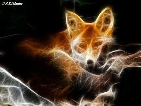 Wallpaper Fox Art - WallpaperSafari