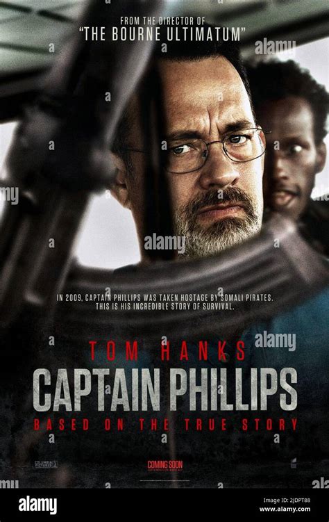 TOM HANKS POSTER, CAPTAIN PHILLIPS, 2013 Stock Photo - Alamy