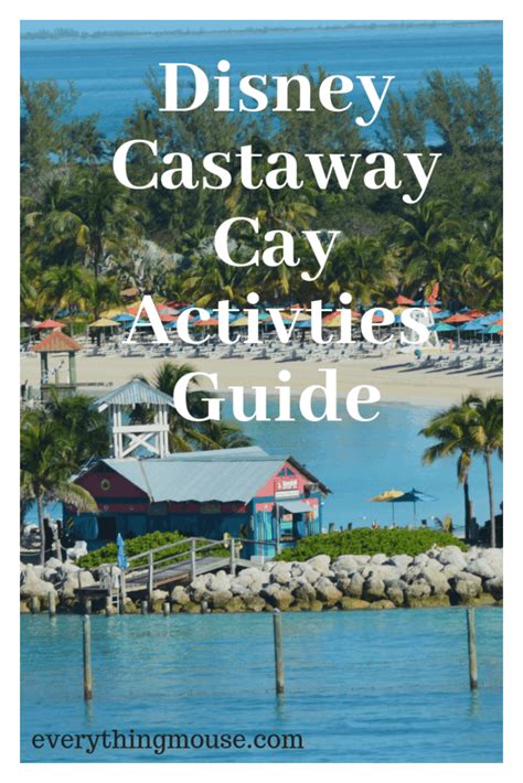 Disney Castaway Cay Excursions and Activities - EverythingMouse Guide ...