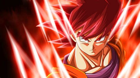 Goku Red Wallpapers - Wallpaper Cave