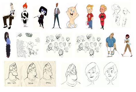 Pixar character design, Character design disney, Pixar concept art