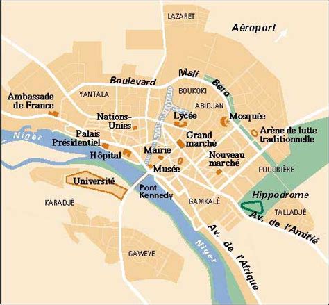 ReliefWeb (Author): “City map of Niamey”, Document #1042461 - ecoi.net