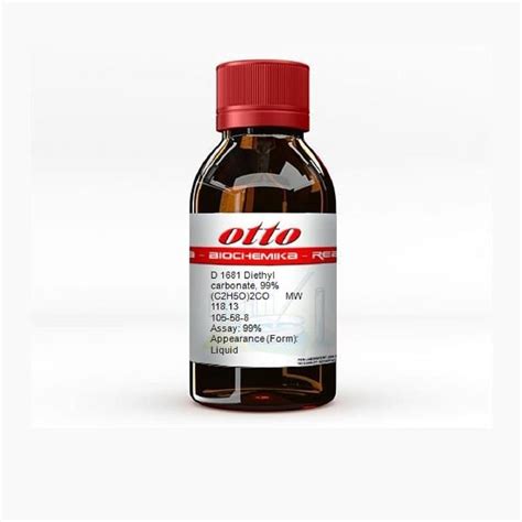 DIETHYL CARBONATE 500ML (SD), 99%, Chemical Grade at Rs 1080/bottle in ...