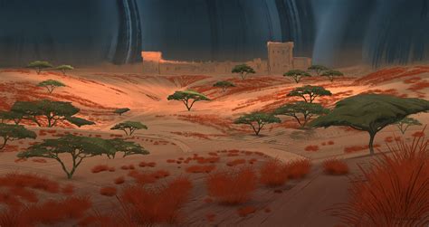 ArtStation - Savannah Landscape 2_1, Pavel Pogrebniak