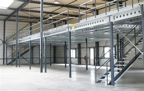 Steel Building Mezzanine | Steel Structure Mezzanine Floor UAE