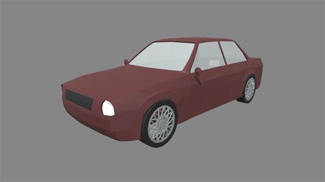 Low Poly Car 01 - 3D Model by ViperJr3D