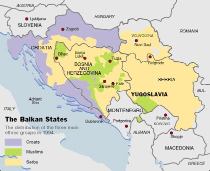 Map: Balkans/Ethnic