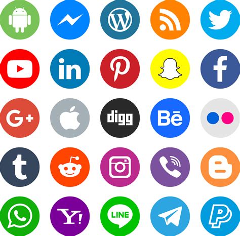 Download Download Icons Social Media Svg Eps Png Psd Ai Vector - High Resolution Social Media ...