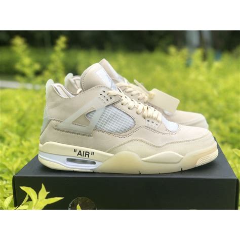 JORDAN 4 x OFF WHITE - Prime Reps