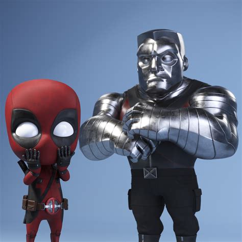 Deadpool & Colossus - ZBrushCentral