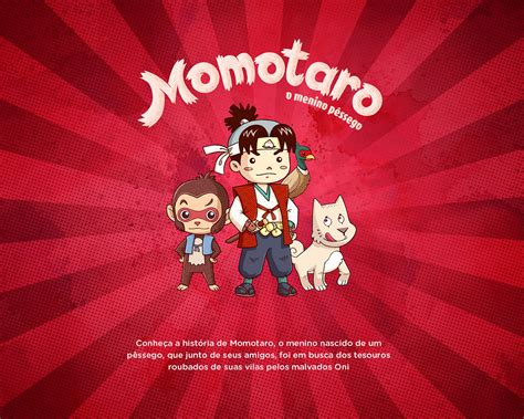 Momotaro the peach boy on Behance