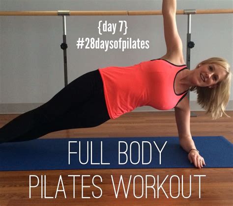 28 Days of Pilates: Day #7 - The Balanced Life | Workout, Pilates workout, Full body pilates workout