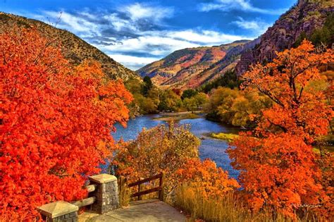 Mountain Lake, fall, colors, autumn, leaves, HD wallpaper | Peakpx