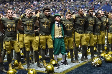 Notre Dame Football: 17 for ‘17 - The Irish Will Wear “Shamrock Series” Uniforms This Year - One ...