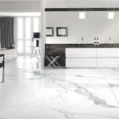White Kajaria Vitrified Floor Tiles, Size: 2x2 Feet at Rs 444/box in ...