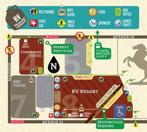 Stagecoach Festival Maps