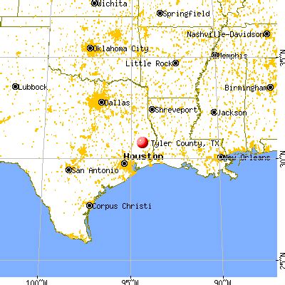 Tyler County, Texas detailed profile - houses, real estate, cost of ...