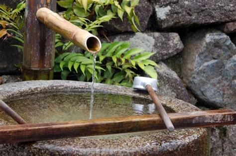 Tsukubai Water Fountains, Japanese Garden Design Ideas