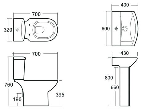 Top 45 Useful Standard Dimensions - Engineering Discoveries | Bathroom dimensions, Interior ...