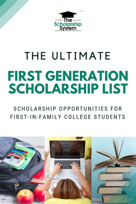 The Ultimate List of First Generation College Student Scholarships ...