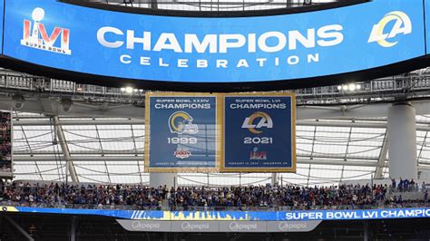 Watch: Rams Unveil 2021 Super Bowl LVI Champions Banner – NBC Los Angeles