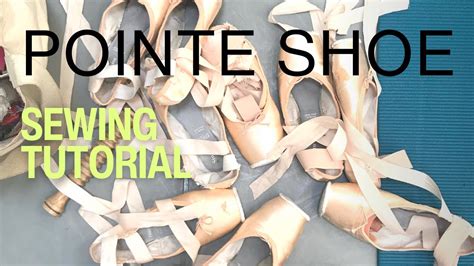 Full Pointe Shoe Sewing Tutorial | REBECCA HAW - YouTube