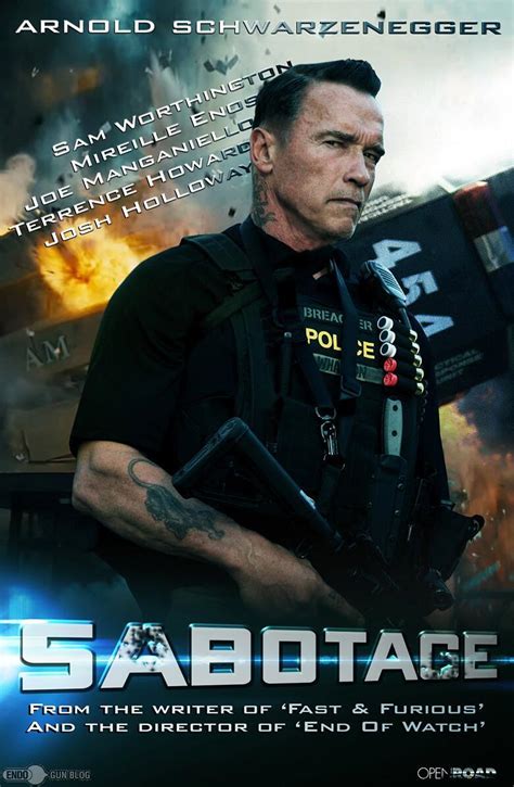 Movie Sabotage 2014 Movie Poster