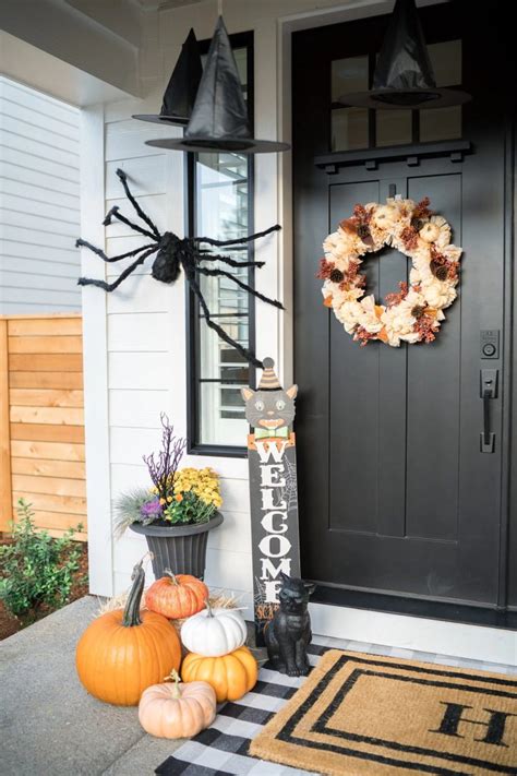 Halloween decor for door halloween decor for door to welcome trick-or-treaters