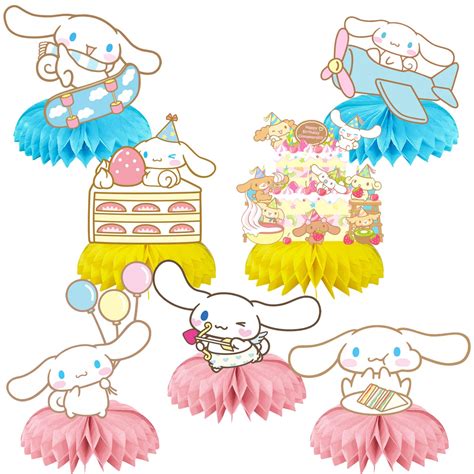 Buy Cinnamoroll Birthday Party Decorations, 7Pcs Cinnamoroll Theme ...