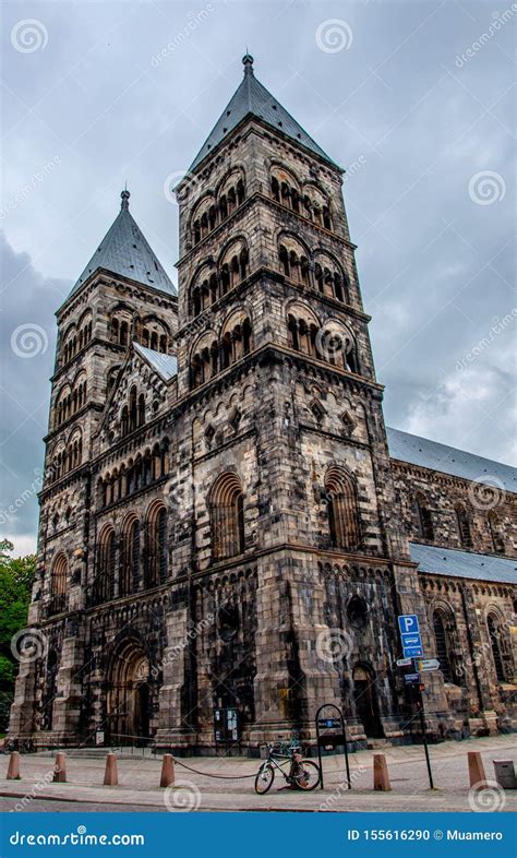 Lund Cathedral Located in Lund, Scania, Sweden 19 May 2014 Editorial ...