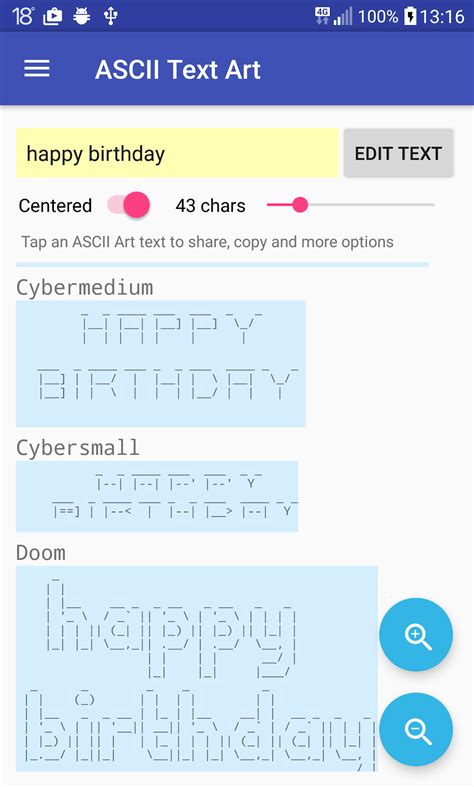 ASCII Text Art for Android - Download