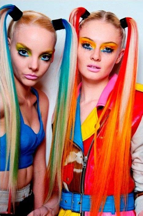 Pin by Carey Murphy on colours | Rave hair, Funky hairstyles ...