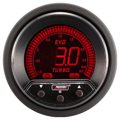 Prosport Evo Boost Pressure Gauge (4 Colors) In stock, available from ...