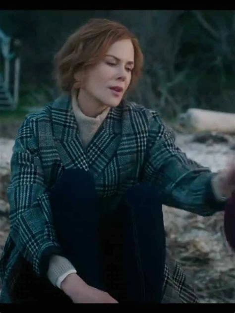 Nicole Kidman The Undoing Checked Coat - Sale Price