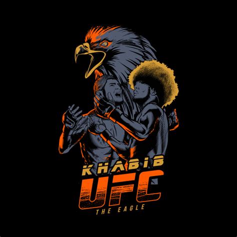 Khabib The Eagle - Ufc - Pin | TeePublic