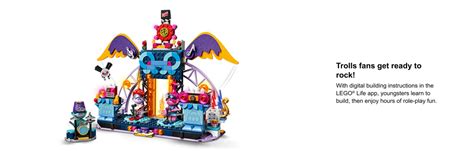 LEGO Trolls Volcano Rock City: Concert Playset (41254) Toys - Zavvi UK