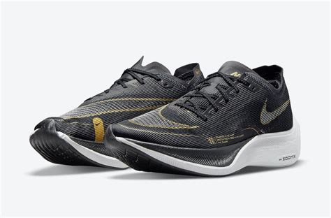 Nike ZoomX VaporFly NEXT% 2 Black Gold CU4111-001 Release Date - SBD