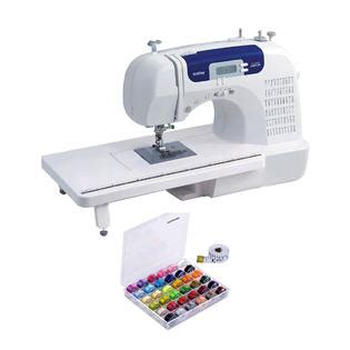 CS6000I_K1 Brother CS6000i Sewing and Quilting Machine with 36-Pc Bobbins & Sewing Threads