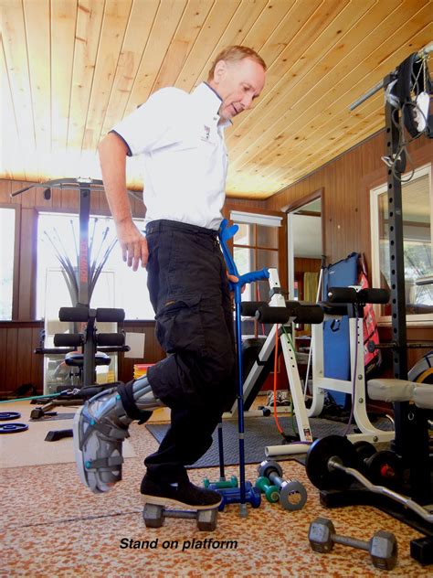 Ski Blog with Harald Harb: Recovery exercises for torn Achilles Tendon