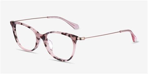 Idylle - Cat Eye Pink Tortoise Monture Lunettes de vue Pour Femmes ...