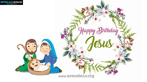 Happy Birthday Jesus HD Wallpapers Download