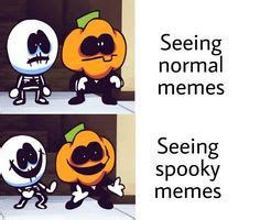 《spooky month memes》