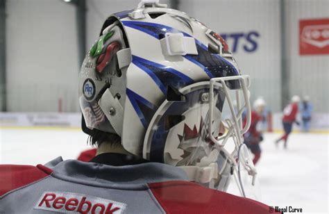 Winnipeg Jets goalie Peter Mannino Interview (including Mask symbolism ...