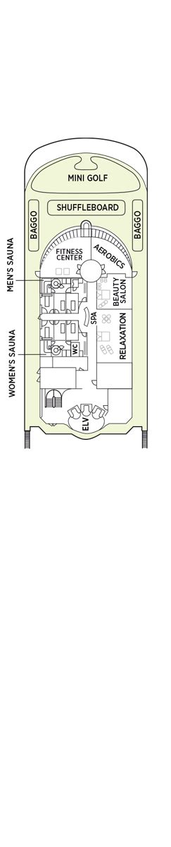 Seven Seas Navigator Deck plan & cabin plan