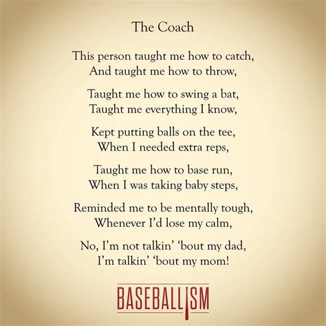 For all the supportive, inspiring baseball moms! Early Mother's Day ...