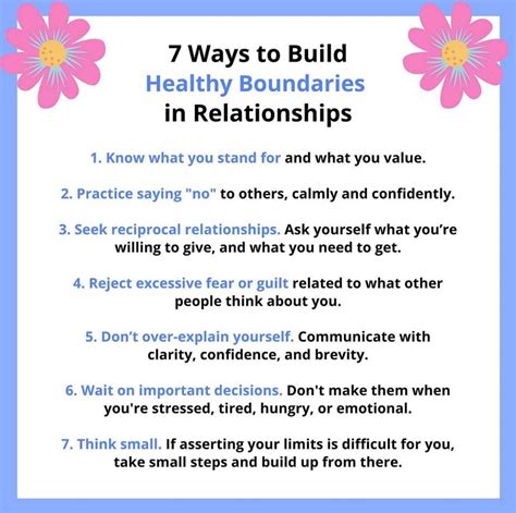 7 ways to build healthy boundaries in relationships | Healthy relationship advice, Healthy ...