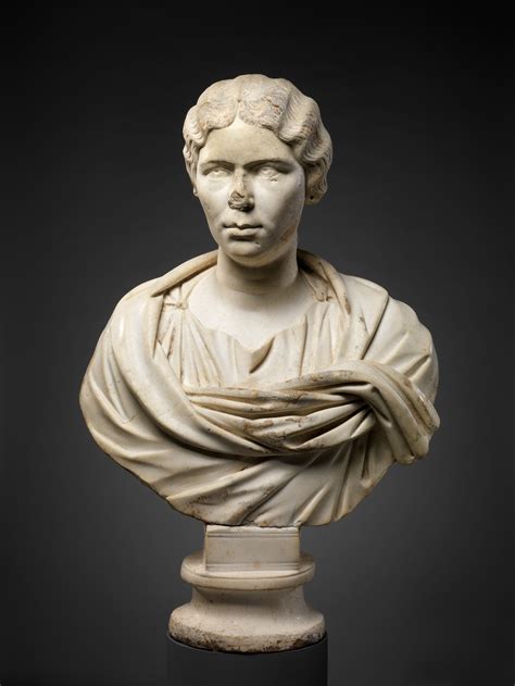 Marble portrait bust of a woman | Roman | Antonine | The Metropolitan Museum of Art