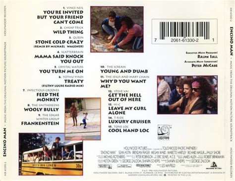 Encino Man Soundtrack (1992) - CD Sniper Reference Collection of Rare ...